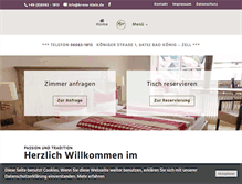 Tablet Screenshot of krone-klein.de